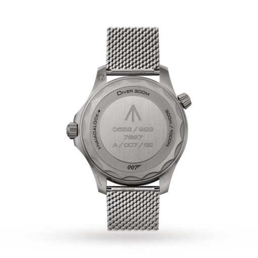 Omega Seamaster Men Automatic Black Titanium 007 Replica Watches - Image 2