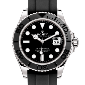 Yacht-Master 42mm  Warranty White Gold oysterflex
