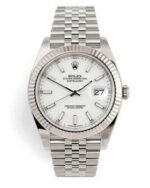 datejust 41mm White dial Jubilee