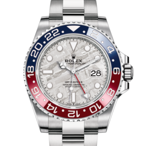 GMT II Meteorite White Gold