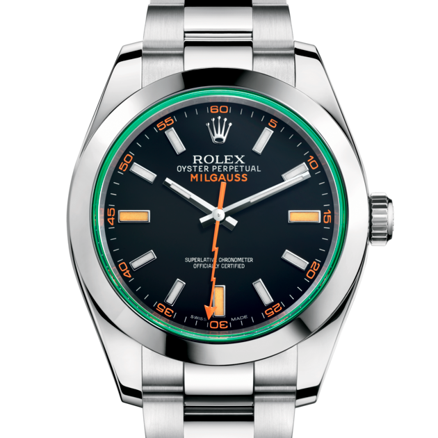 Rolex Milgauss "Green Glass"
