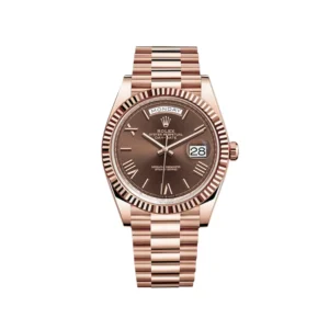 Rolex Day-Date Rose Gold Chocolate Dial 41mm