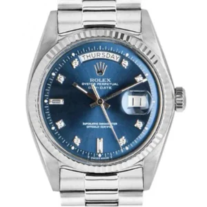 ROLEX DAY-DATE VINTAGE 36mm BLUE DIAMOND