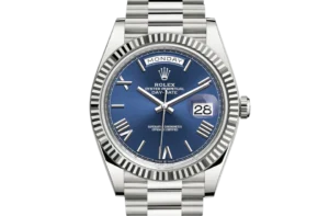 DAY-DATE 40mm blue roman dial